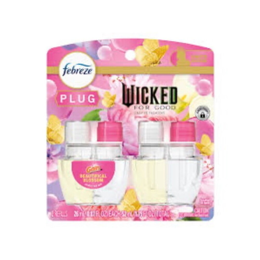 Febreze WICKED FOR GOOD Beautifical Blossom Scented Oil Plug Refills Limited Ed